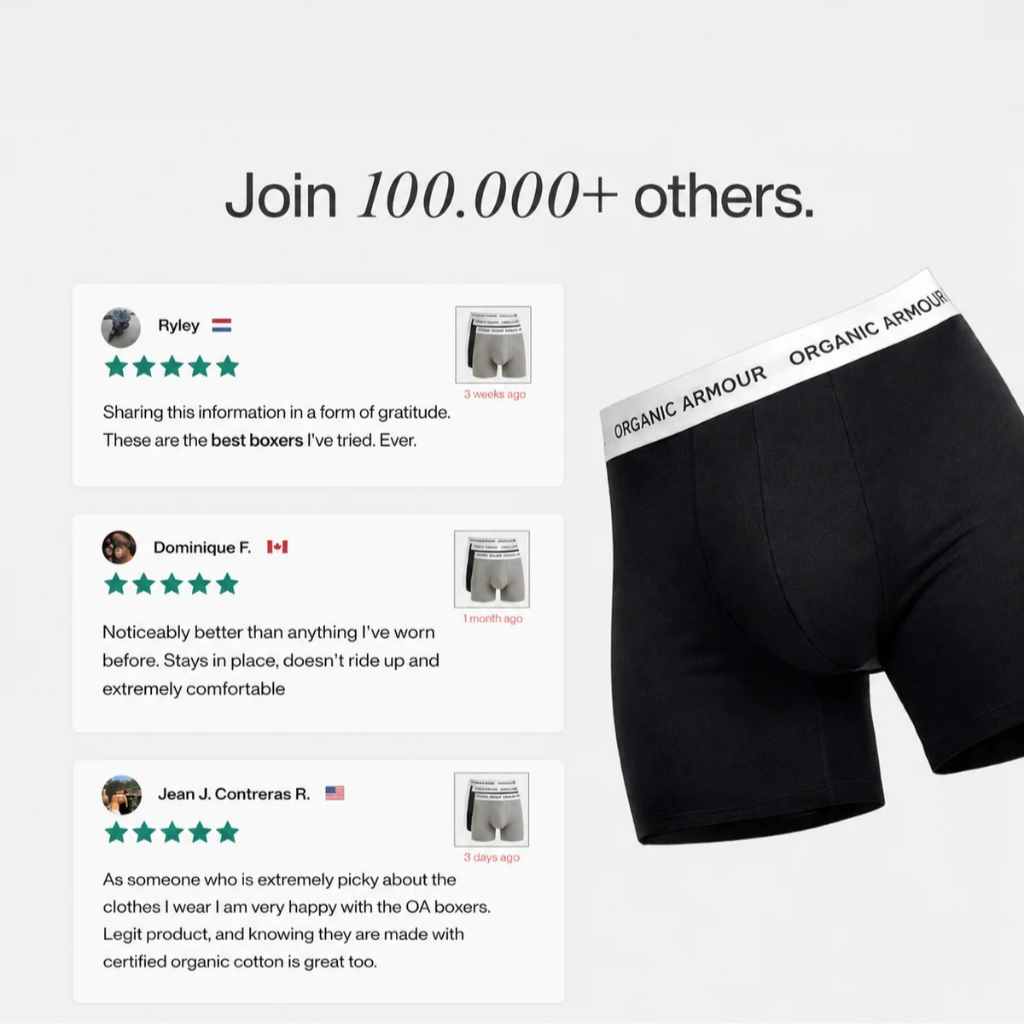 Organic Armour Boxer Briefs