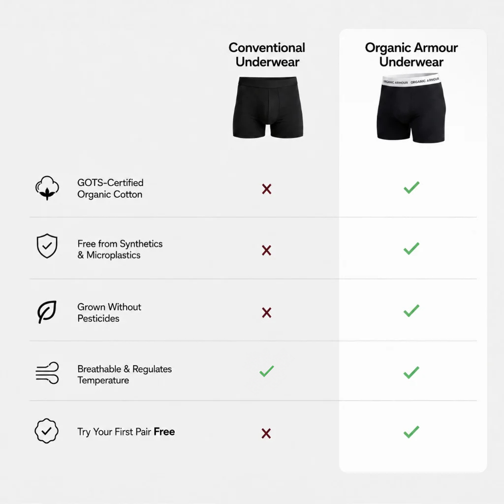 Organic Armour Boxer Briefs